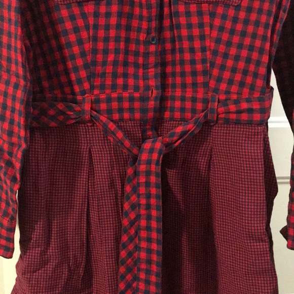 Brooks Brothers Red Fleece shirt dress - Picture 4 of 5